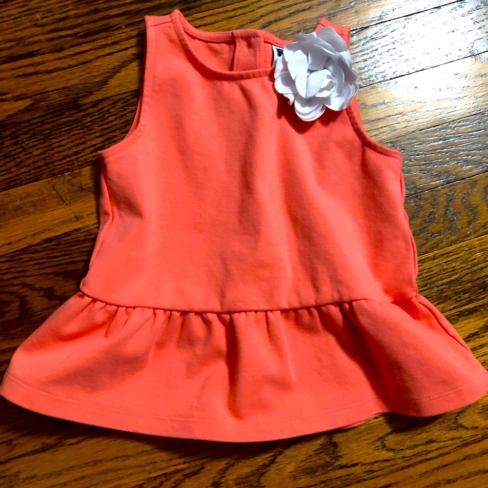 Like new Janie & Jack peplum top - size 2T